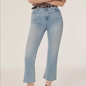 BDG High Waisted Cropped Kick Flare Jean - NWT